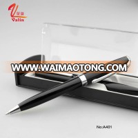 Two Metal Pens in one Plastic pen box/case for gift