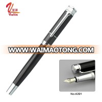 2017 New Arrival Innovative and Classical Metal Carbon Fiber Fountain Pen with Gold Tip