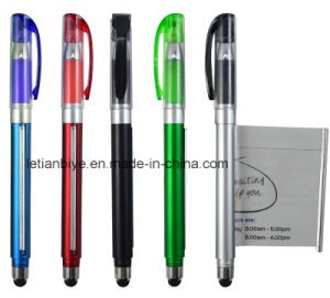 Plastic Banner Pen with Touch for Promotion Gift (LT-C610)