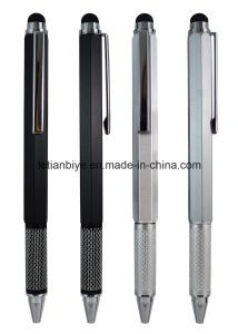 Factory Supply Luxury  Metal Ball Pen with Touch and Ruler (LT-C765)