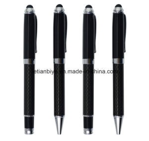 Metal Carbon Fiber Stylus Pen for Advertising (LT-Y123)