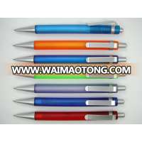 Plastic Ball Pens OEM Logo pen in SA8000 Sedex SMETA 4 pillar China factory audit EN71 REACH