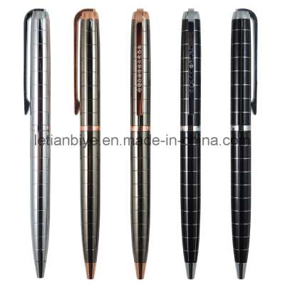 Unquie Promotion Metal Ball Pen with Crystal on Clip (LT-C578)