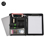 8000mah Wireless Multifunctional Briefcase Organizer A4 Notebook with Power bank